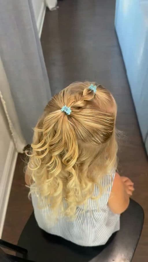 Busy Morning Twist Half-Up